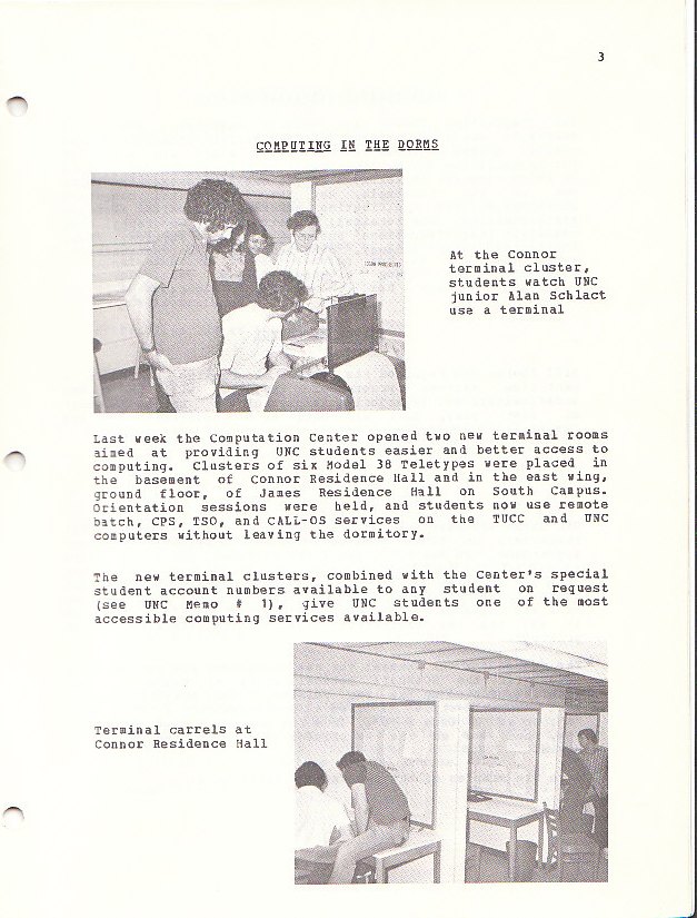 Computing in the Dorms