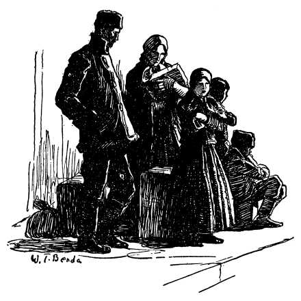 The immigrant family the conductor had told us about.