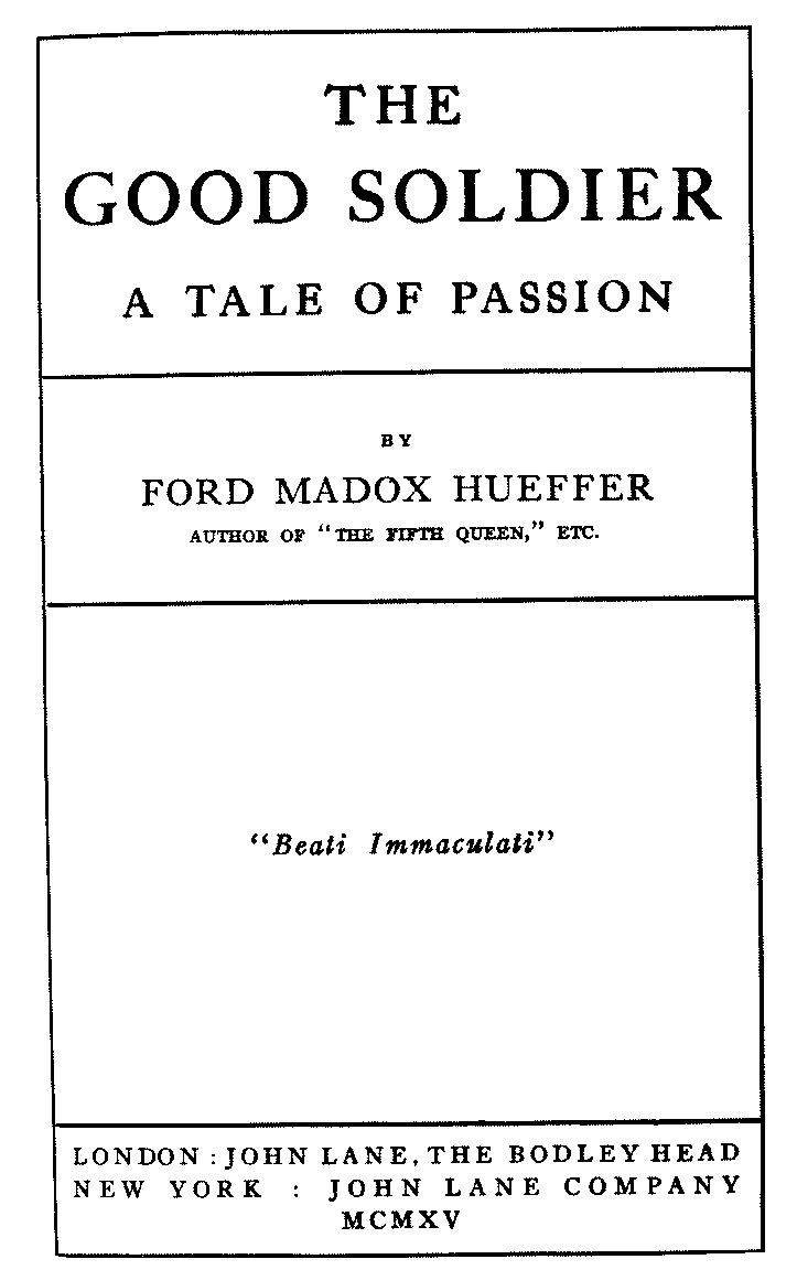 Ford the good soldier text #8