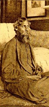 [Tagore photo, seated]