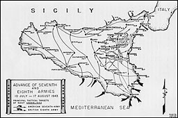 Advance of 7th and 8th Armies 10 July--17 August 1943