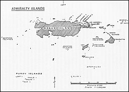 Map: Admiralty Islands