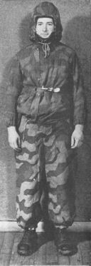 Figure 12.--New winter uniform with mottled side out