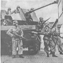 Figure 13.--Flak personnel in summer uniform