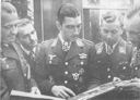 Figure 19.--German Air Force officers wearing decorations and awards