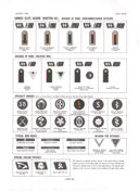 Plate XXI: Amed Elite Guard  (<i>Waffen-SS</i>): Insignia of Rank  (NCOs)