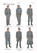 Plate VIII: German Air Force Uniforms
