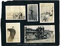 Album S-591, page 8: Views on board USS Edward J. McKeever Jr.