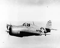Photo # 80-G-7026: Grumman F4F-4 in flight, circa early 1942