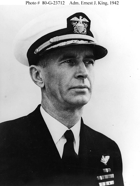 US People--King, Ernest J., Fleet Admiral, USN.