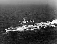Photo # 80-G-212798:  USS San Jacinto underway off the east coast, 23 January 1944