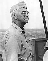 Photo # 80-G-216636:  Rear Admiral Richmond K. Turner, February 1944