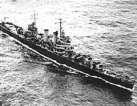 Photo # 80-G-383754:  USS Brooklyn underway, 11 June 1943
