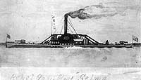 Photo # NH 511: Civil War era sketch of CSS Selma