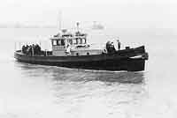 Photo # NH 41606:  Motor Tug No. 94 early in her career.