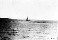 Photo # NH 43077:  USS K-3, photographed prior to World War I
