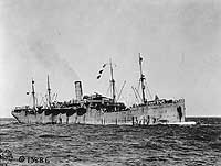 Photo # NH 43544:  USS Susquehanna underway, circa 1917-1919