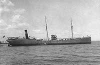 Photo # NH 44071:  USS Sara Thompson at anchor during the 1920s