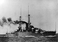 Photo # NH 45796:  USS Nevada running trials, circa early 1916