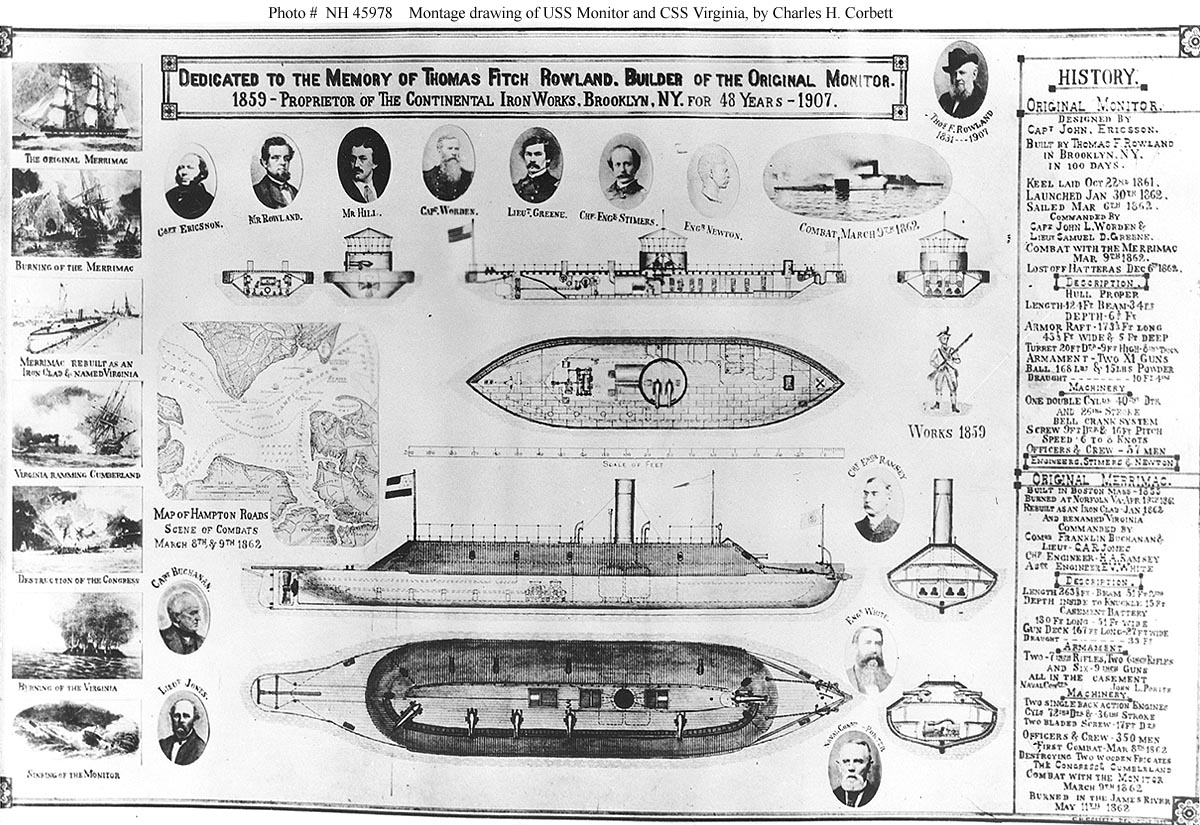 USN Ships--USS Monitor (1862) -- Models and Plans