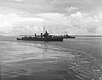 Photo # NH 50222:  USS Grayson at Manus, Admiralty Islands, April 1944