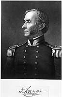 Photo # NH 50663: Engraved portrait of Commodore David Conner, USN