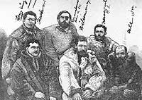 Photo # NH 52005: Some of the Jeannette expedition's survivors, at Yakutusk, Siberia, 1882