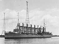Photo # NH 52195:  USS Jason at Pearl Harbor, 18 July 1923