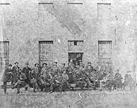 Photo # NH 52793:  Confederate officer prisoners, including Cdr. William A. Webb