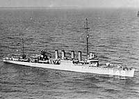 Photo # NH 53570:  USS Hopkins, photographed circa 1921