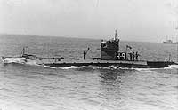 Photo # NH 53613:  USS H-9 underway, circa 1922