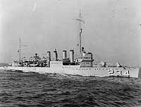 Photo # NH 53937:  USS Fox underway, during the 1920s or 1930s