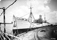 Photo # NH 55041:  USS Camden at the Charleston Navy Yard, S.C., 23 August 1917