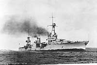 Photo # NH 55113:  USS Chester running trials, 1930
