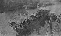 Photo # NH 56666:  USS Bella at Pauillac, France, during the First World War