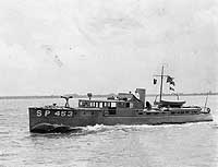 Photo # NH 57600:  USS Ameera underway during World War I