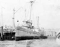 Photo # NH 57784:  USS Albert Brown during World War I