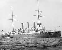 Photo # NH 61062:  British 2nd class cruiser Furious, photographed circa the later 1890s