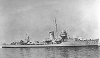 Photo # NH 63109:  USS Lang, circa early 1939