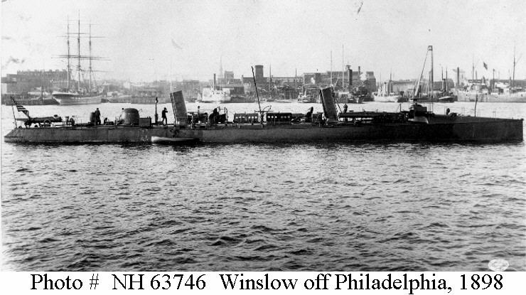 Image result for USS WINSLOW 1898