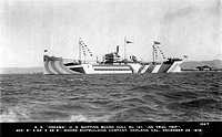Photo #  NH 65118:  USS Oskawa underway, 29 December 1918.