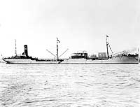 Photo # NH 65594-A:  Tanker George G. Henry on the morning of her trial trip, 3 June 1917