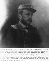 Photo # NH 66327:  Lieutenant Hugh McKee in June 1871
