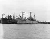 Photo # NH 66856:  USS Adirondack in the James River Reserve Fleet on 27 May 1962.