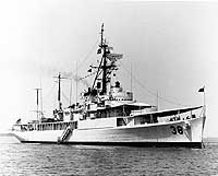 Photo # NH 69826:  USS Duxbury Bay in 1965.