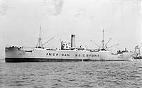Photo # NH 70457:  S.S. Eurana in neutrality markings, circa 1917