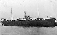 Photo #  NH 70467:  S.S. J. M. Guffey, later USS J. M. Guffey, on 17 March 1902