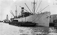 Photo #  NH 70468:  S.S. Cacique in port, possibly in 1917