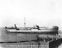 Photo # NH 70471-A:  USS Chestnut Hill in port, 16 March 1918