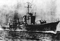 Photo # NH 73052:  Japanese destroyer Yukikaze underway, January 1940